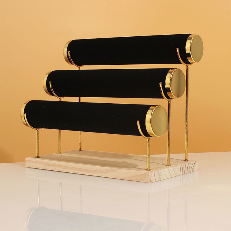 Soporte de exhibición de pulsera de tres niveles
