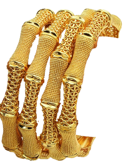Pulsera bañada en oro B-06