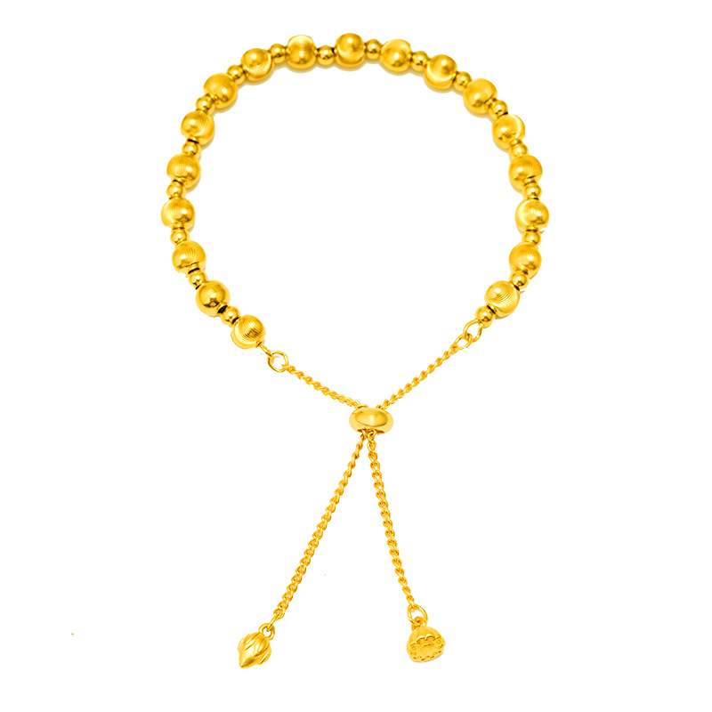 PULSERA DORADO LOTUS