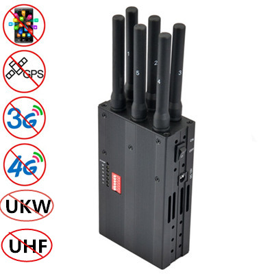 BLOQUEADOR DE SEÑAL GPS, 4G Y GSM PORTATIL