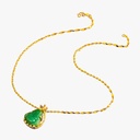 Colgante de jade Buda Maitreya [sin cadena] D2051