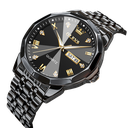 Reloj OLEVS 9931 correa acero todo negro